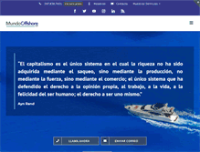 Tablet Screenshot of mundooffshore.net